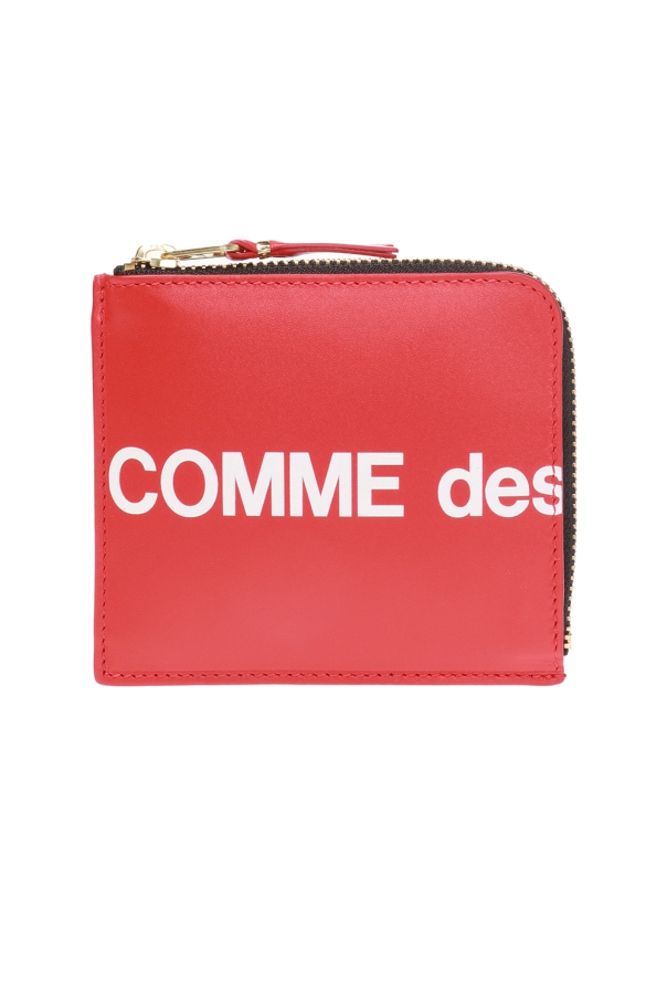 Comme des garcons red wallet on sale